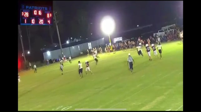 Sam Ables 20+ yard toss was COMPLETE in the End Zone to receiver Luke Russ.