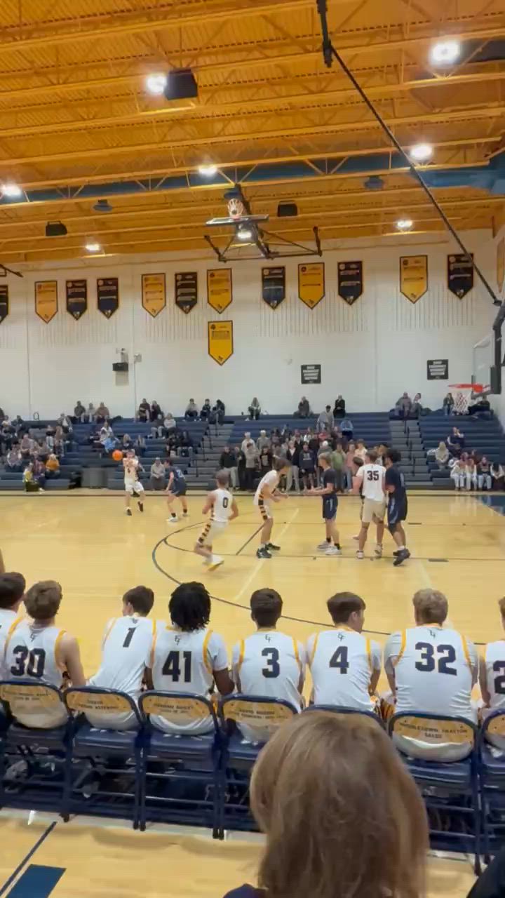 Cayden Cooper put back dunk