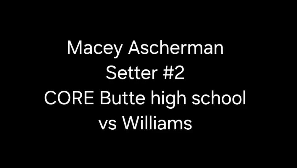 Core Butte vs Williams