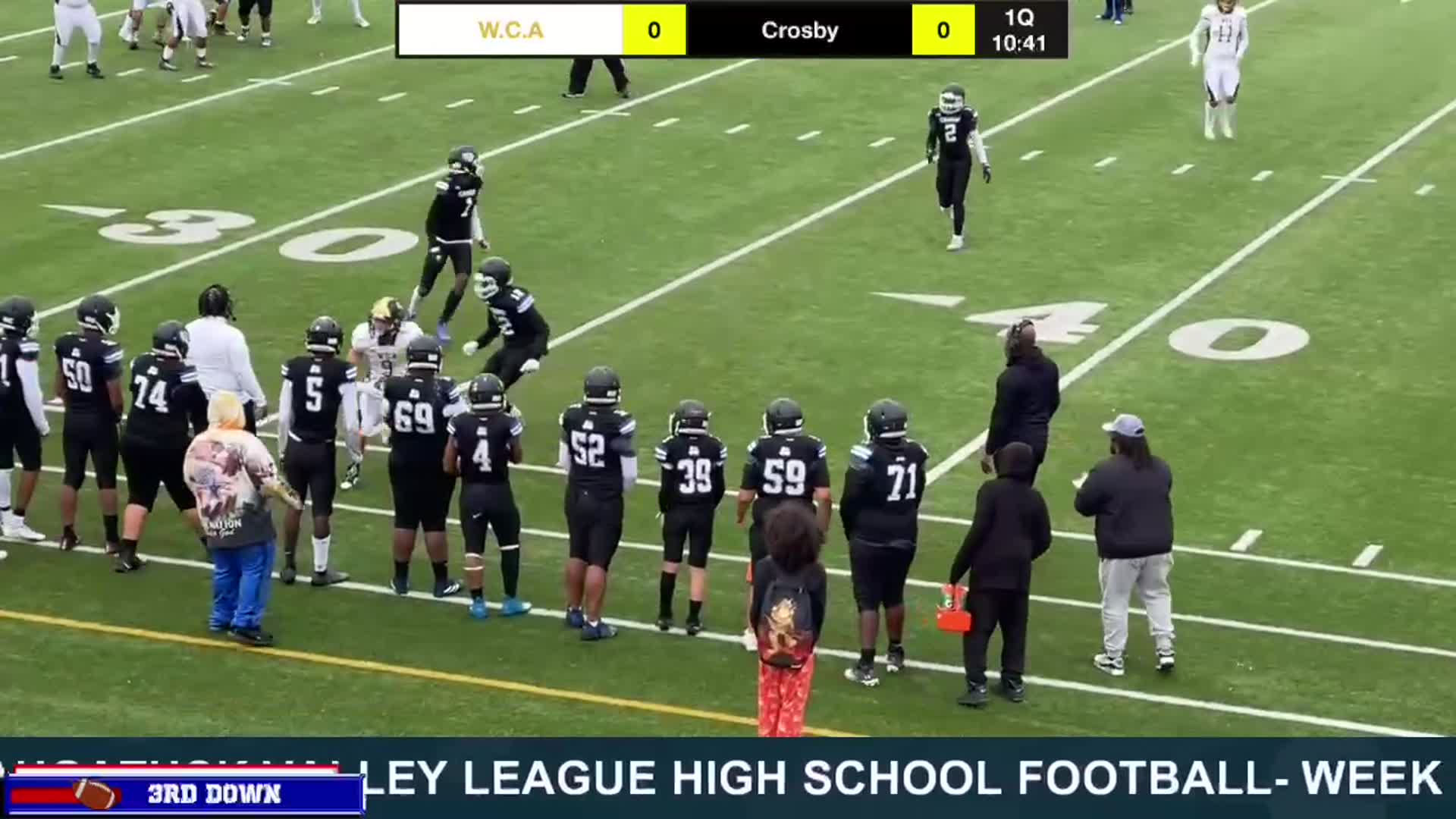 Waterbury Career Academy Highlights vs Crosby High School