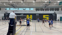 4/29/2025 Varsity Boys Volleyball - Oak Grove @ Christopher