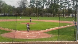 Terell Hayes with a nice single to Centerfield...Northeast Vikings vs Broadmoor Bucs