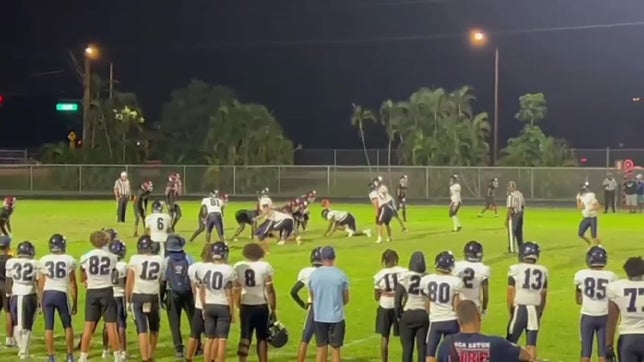 Retrace for a tackle