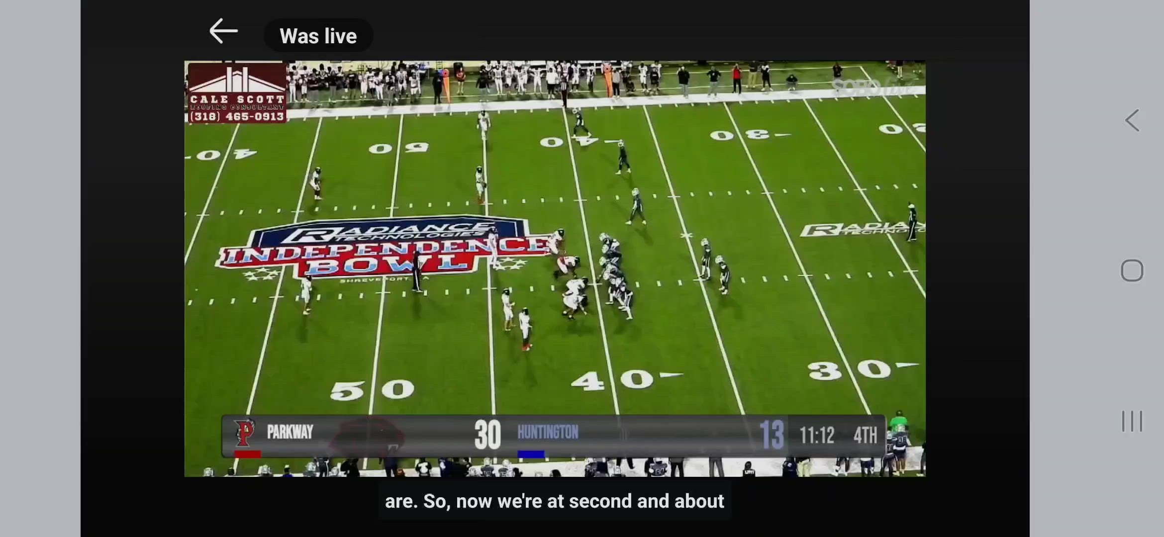 Parkway vs Huntington