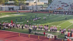 Hunter Rathke 17 yard pass completion for a 1st down. Tomball High vs Klein