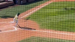 Shortstop Dakota Smith gets first hit of game for West Jones High School 2/24