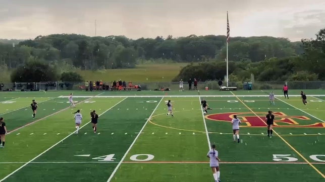 Beautiful header in preseason match