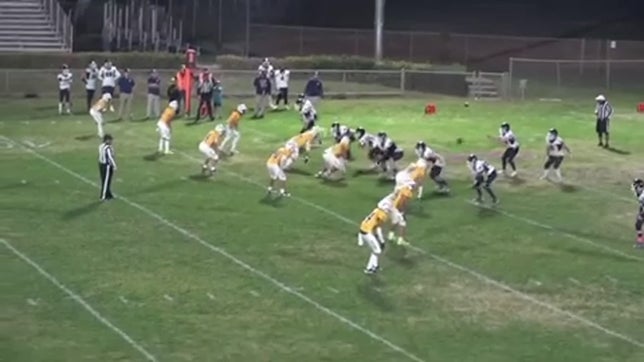 1 tackle and 1 Int
