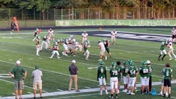 Gavin throwing a TD from RB position