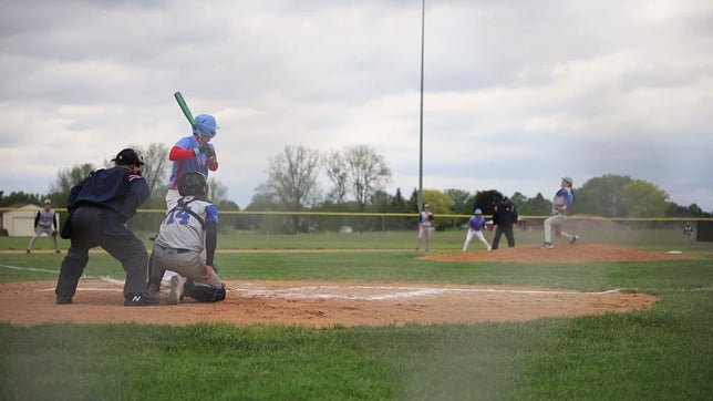 This was a nice hit over left center field for his first grand slam and his 14 extra base hit on the year.