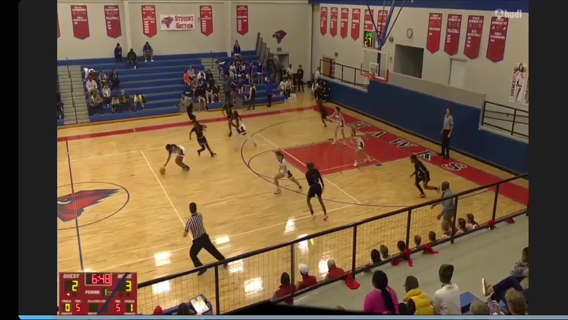 Lalah Logan Highlights from The Heritage School win over the Creekside Christian 47-35