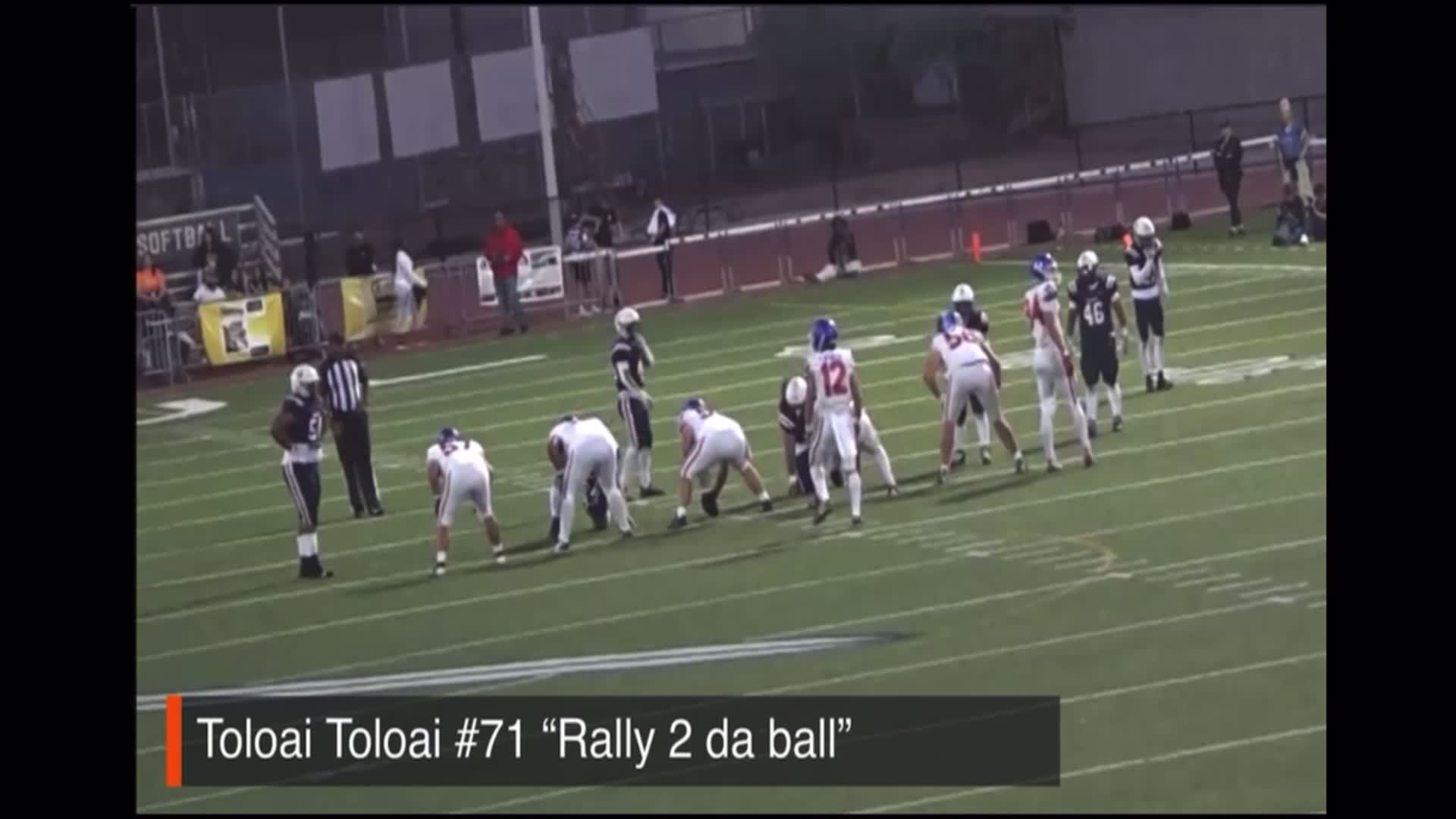 Toloai "Bubba" Toloai #71 c/o 2028