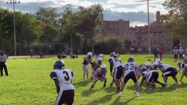 Antonio's first touchdown