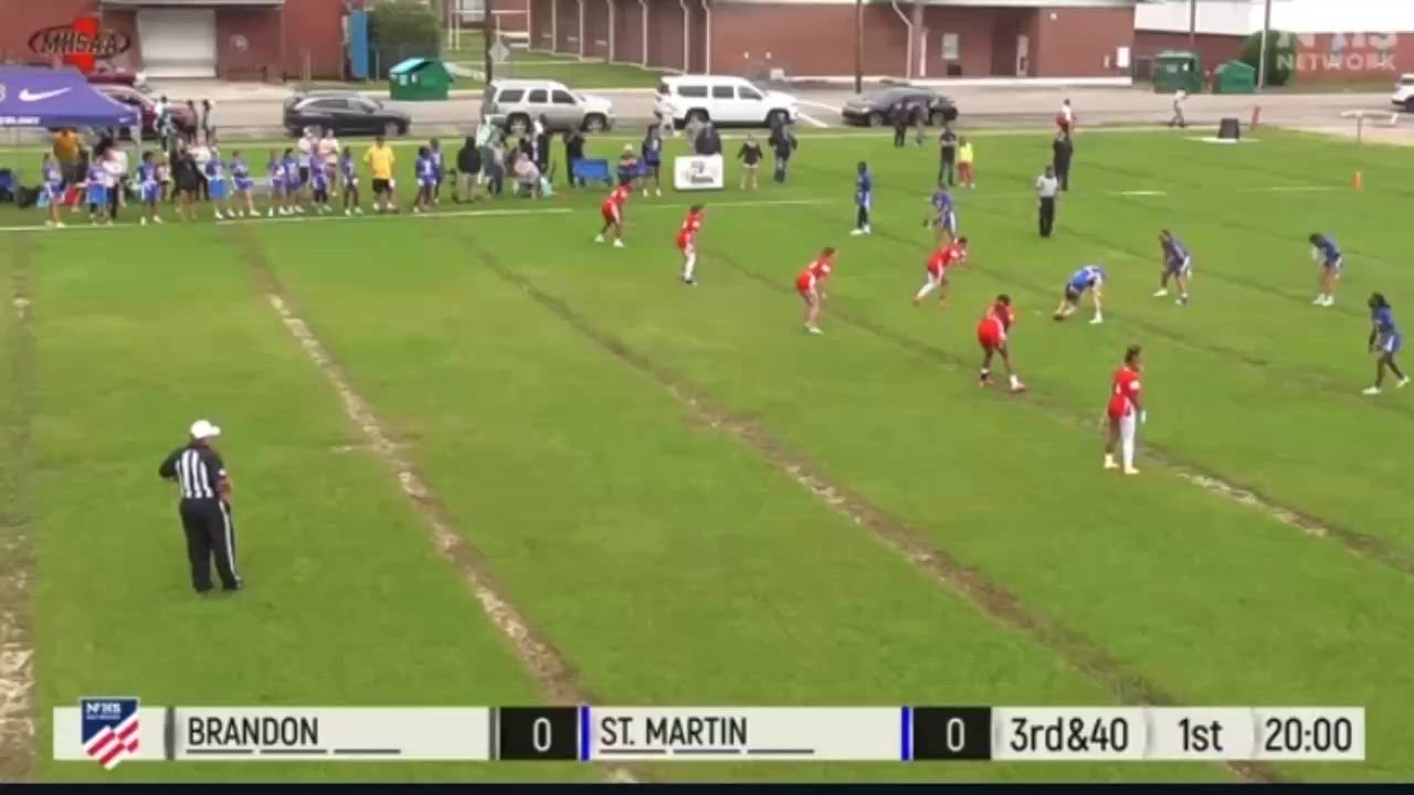 MHSAA State Playoffs (First Round) St. Martin vs Brandon