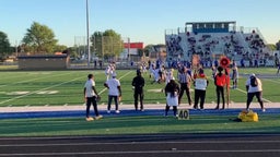 #1 with the catch K Vinson