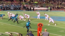 University of Washington Commit Jason Robinson Jr with long TD catch against Corona Santiago