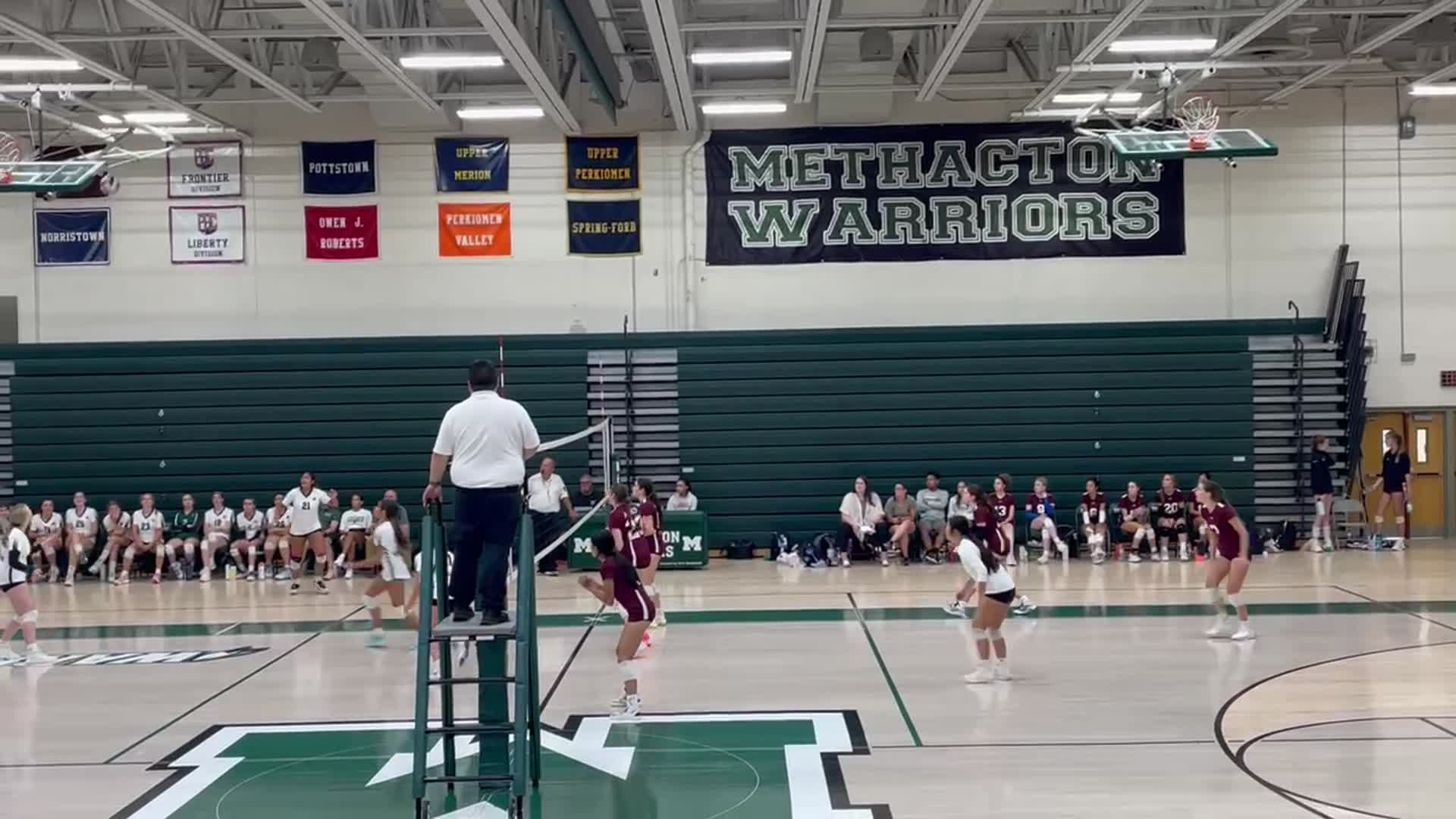 Block from an overpass against Methacton