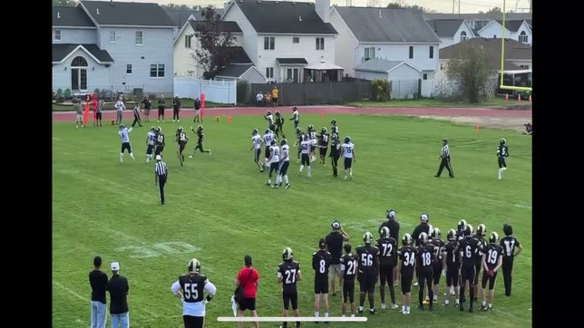 Short range touchdown pass