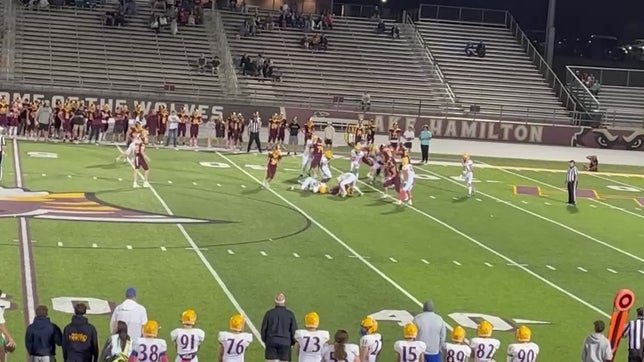 Tackle for a loss.