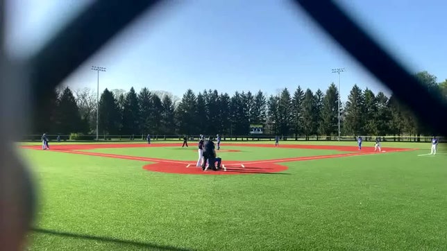 Dane Adams triples on a fly to center field. Amaury Campa scores. Thatcher McComb scores. Cameron Milleman scores.