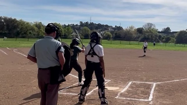 Just another strike out by Makayla Nuval