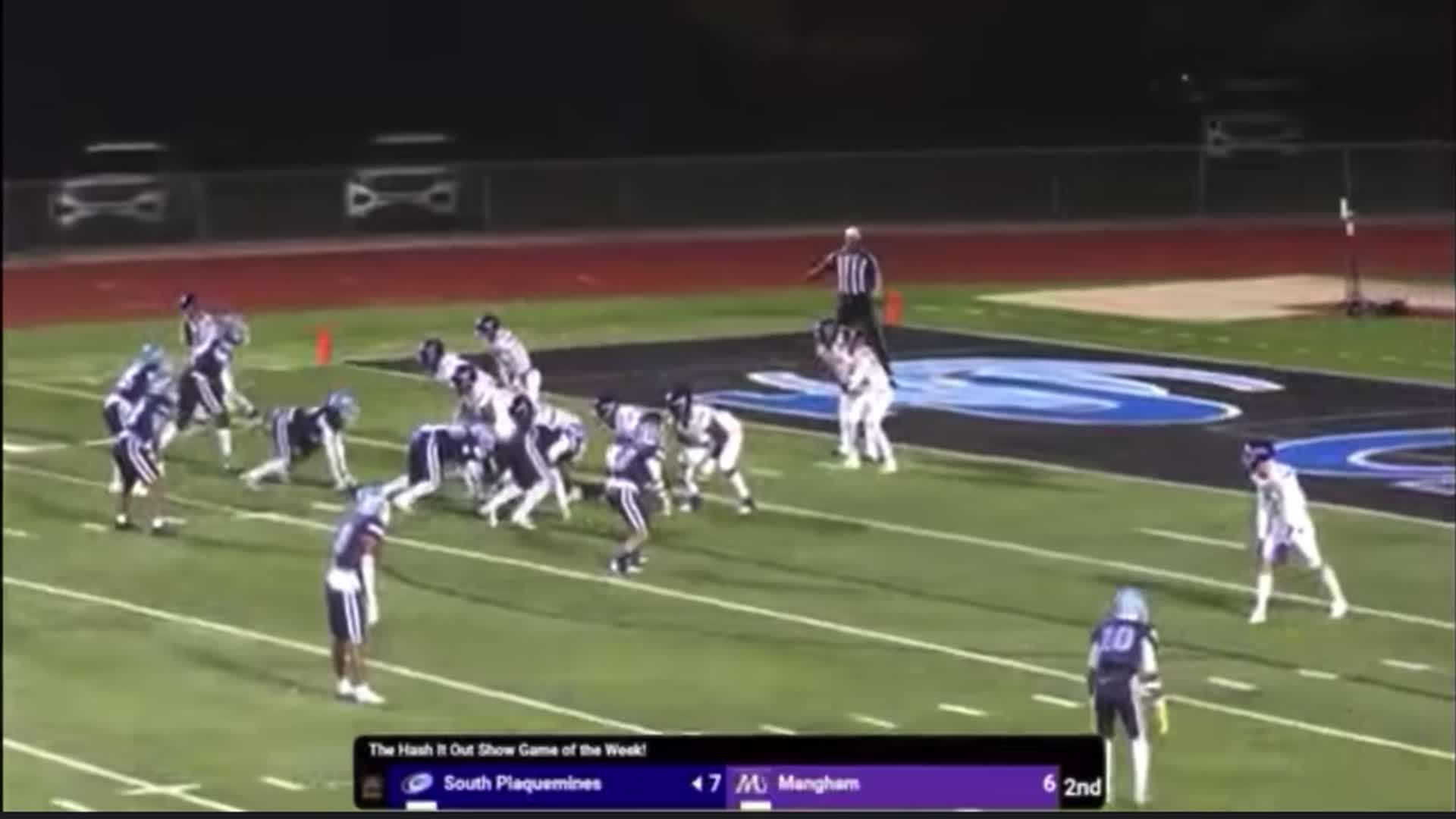 LHSAA Quarterfinals: Mangham vs South Plaq