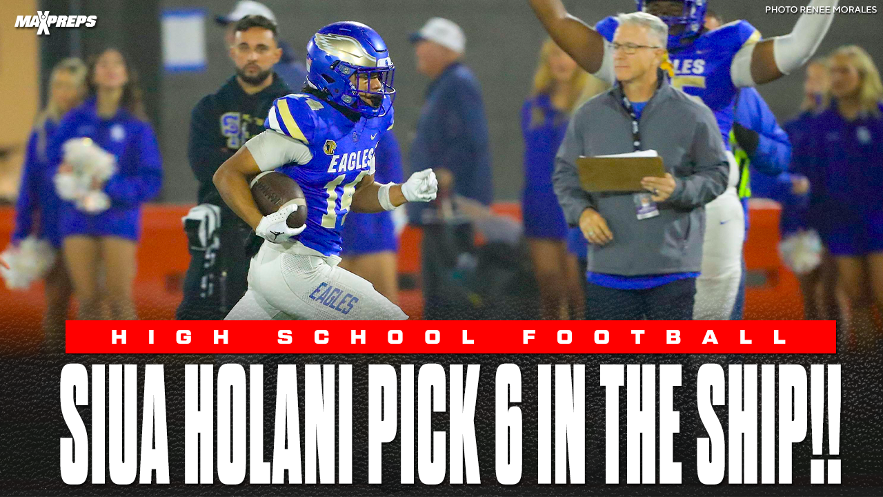 Siua Holani Delivers Defensive Statement with Pick-Six on Championship Stage