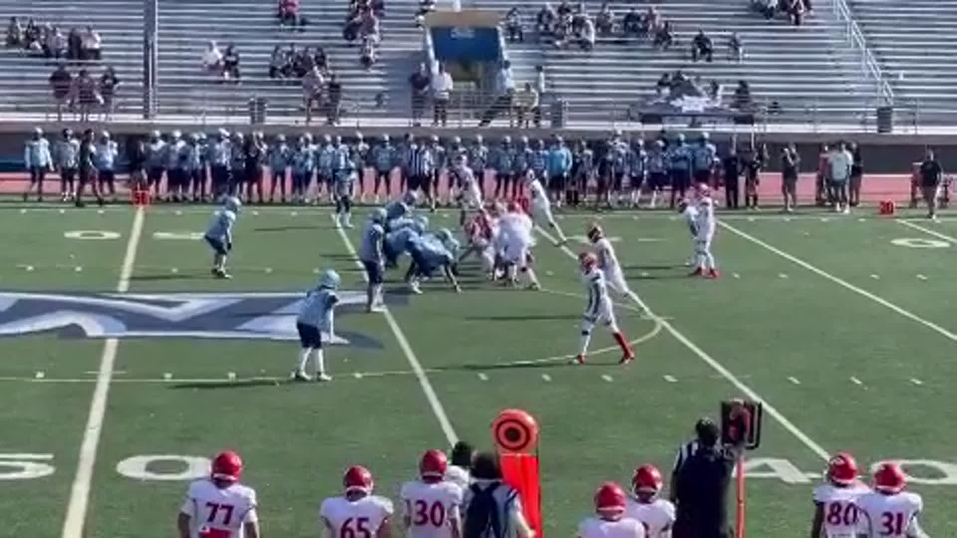 TD pass vs North