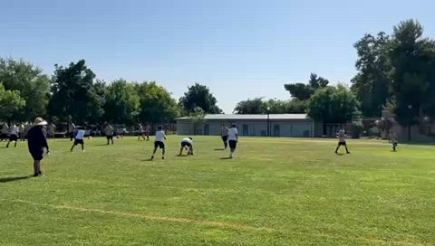 #10 Contreras throws to #16 Valencia
