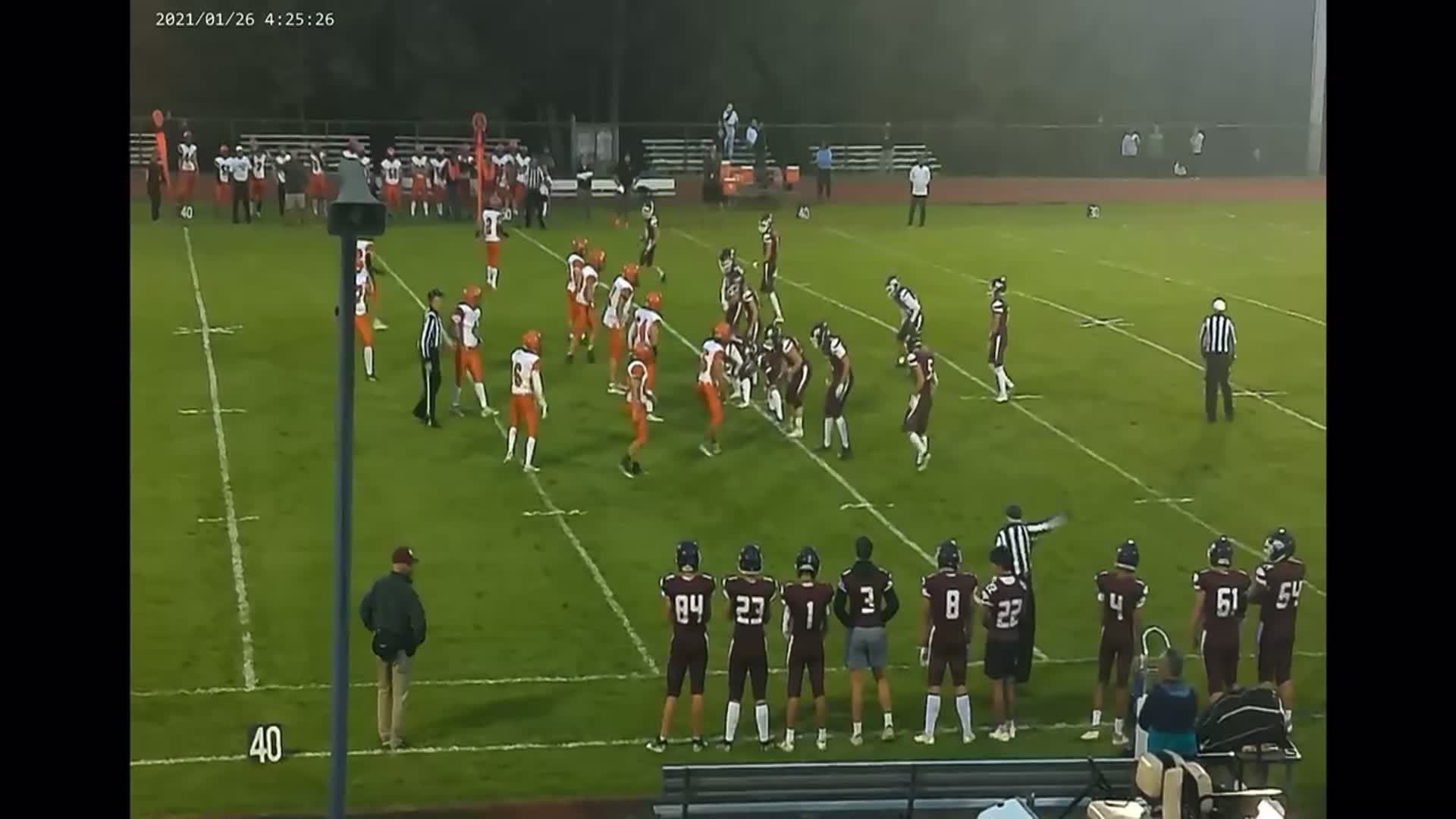 QB Pressure While Being Held #27