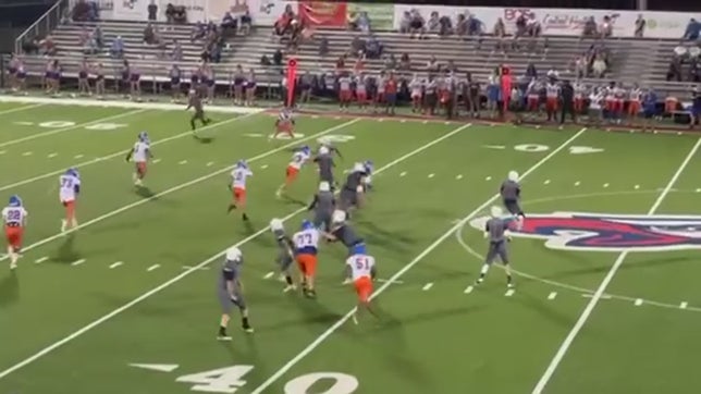 36 yard touchdown reception