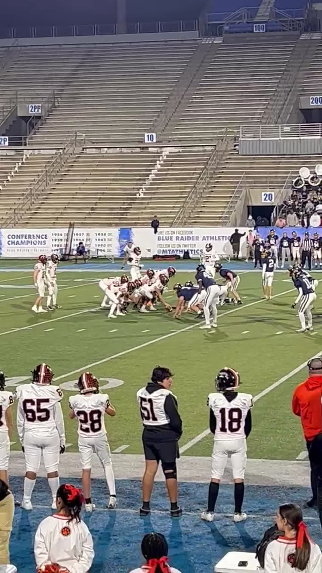 Eli Wilson with a strong run