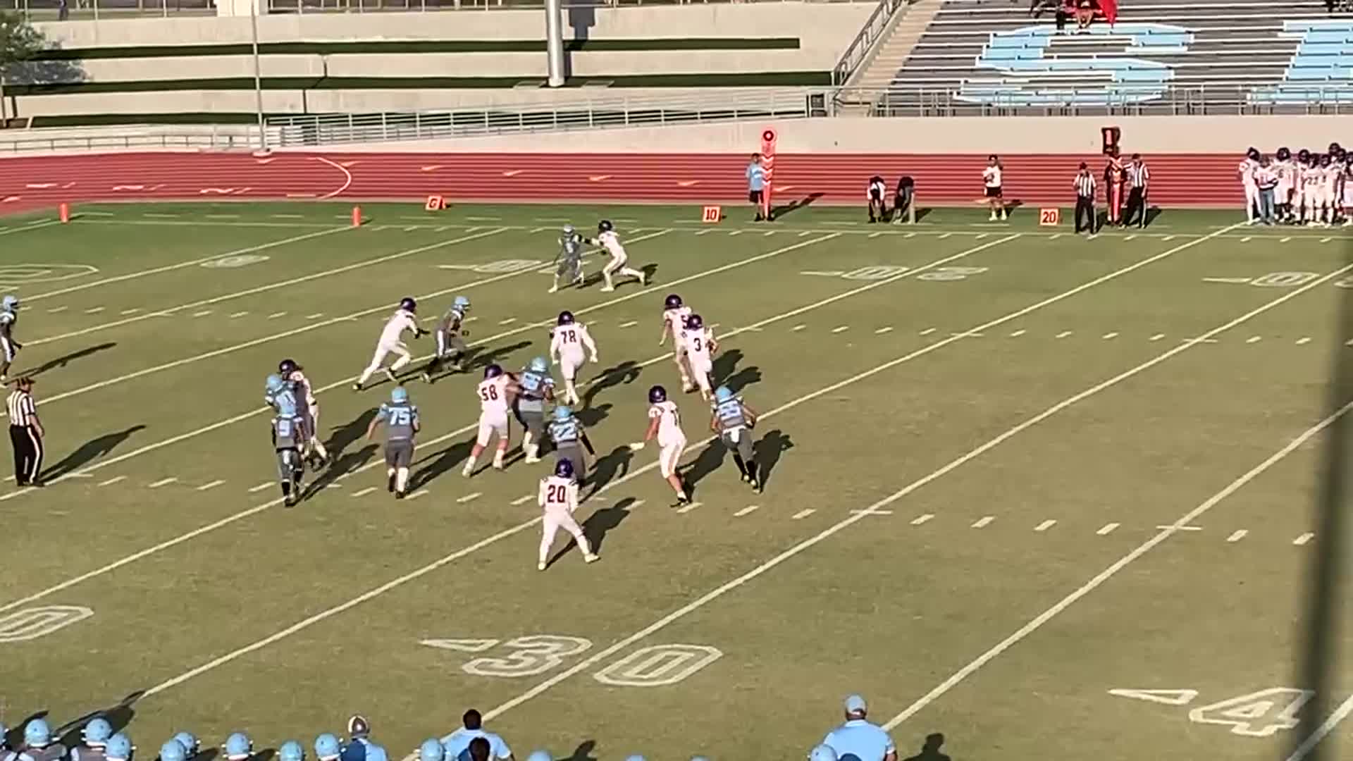 Dallas Neal QB TD run