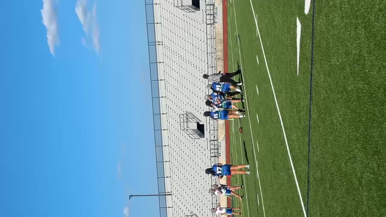 Touchdown by wide receiver Liana