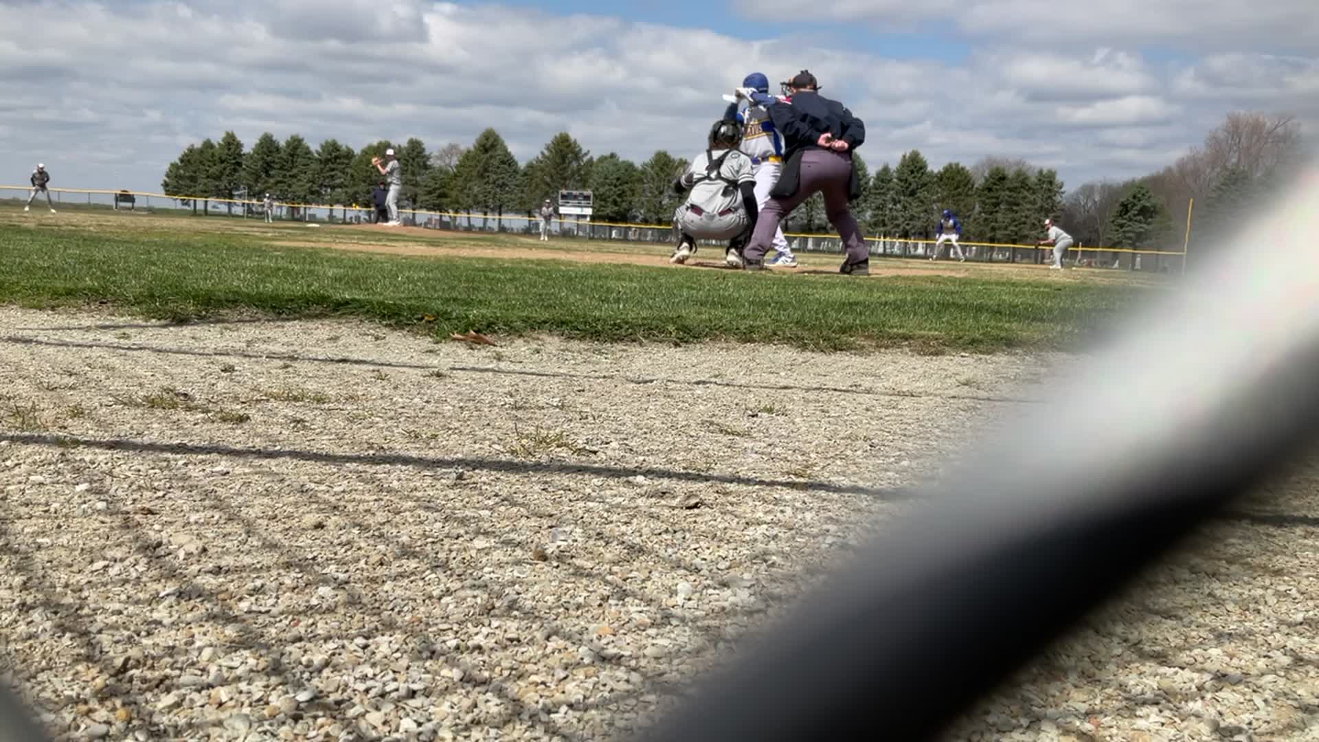 Throw down to second