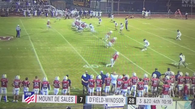 Starting from second from bottom on screen