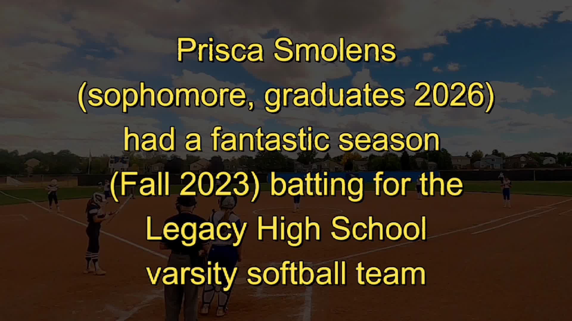 Fall 2023 Batting Highlights