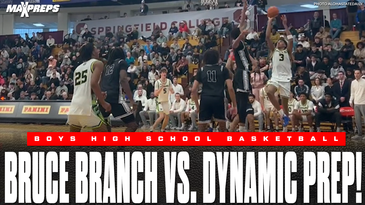 Bruce Branch Battles on Big Stage at Hoophall