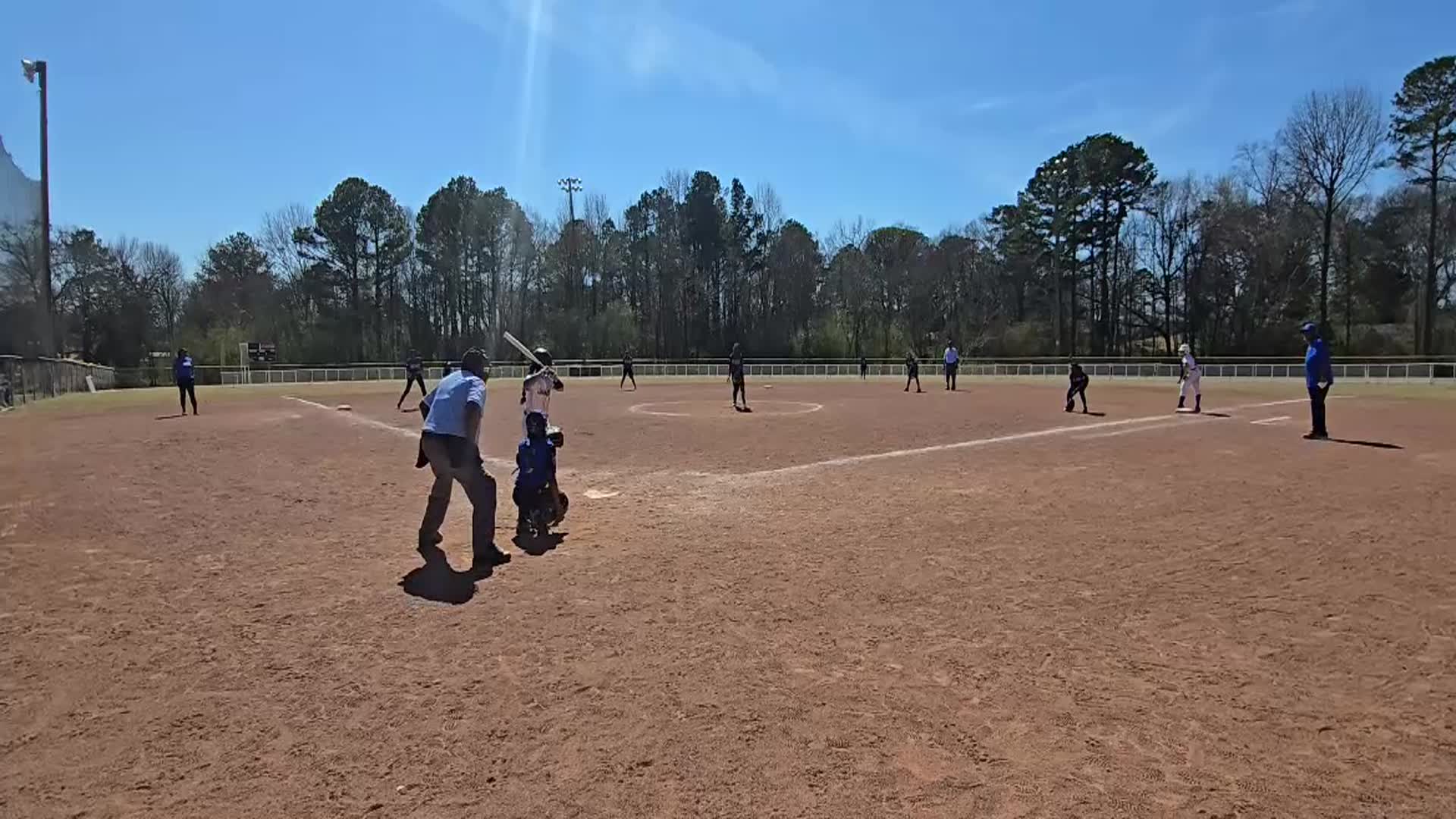 Zaria Vaughn HR #1 Sophomore yr.