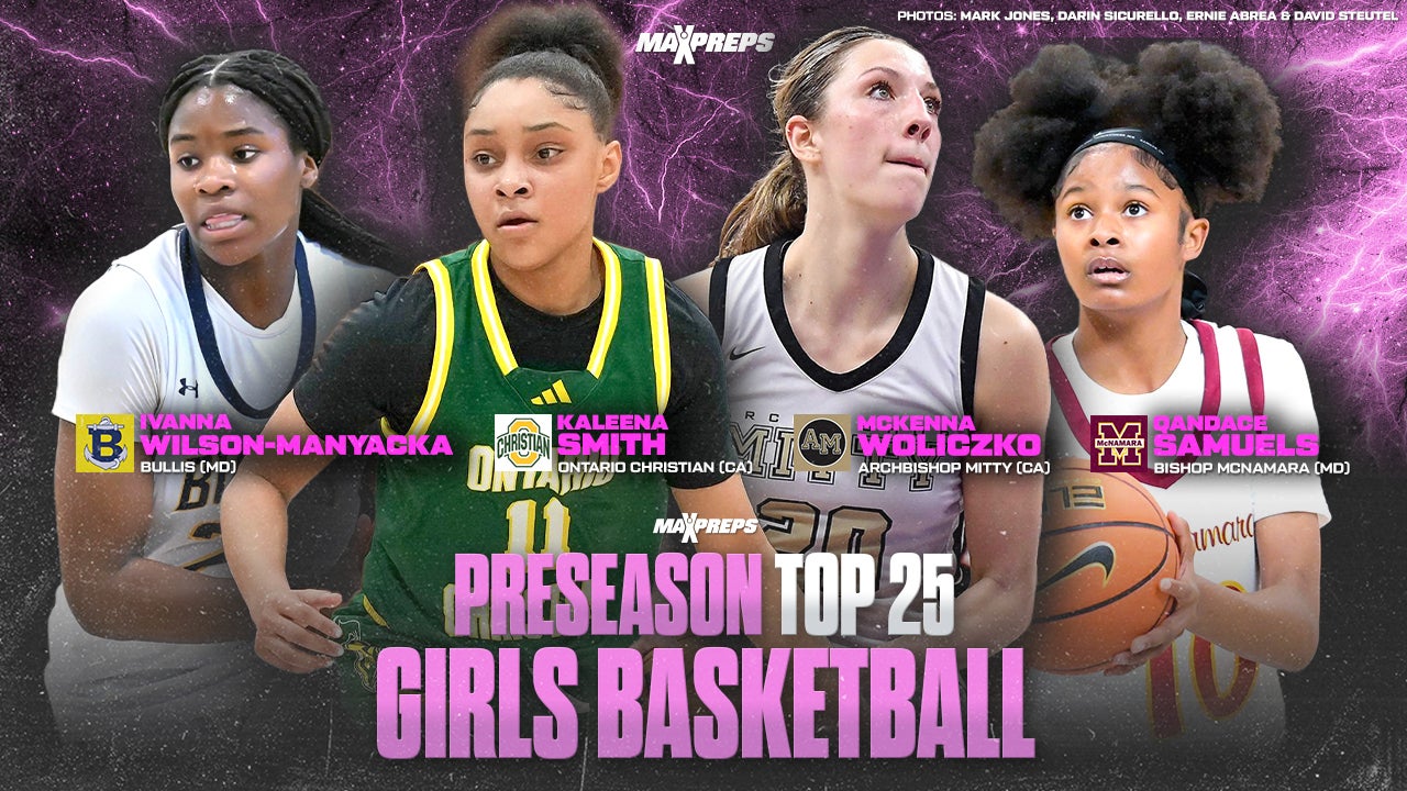 Preseason MaxPreps Top 25 Girls Basketball Rankings | 2025-2026 Season