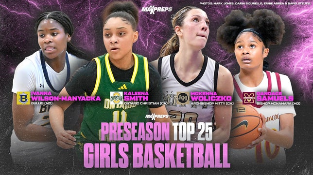 MaxPreps National Girls Basketball Editor Aaron Williams shares the Preseason MaxPreps Top 25 rankings for the 2025-2026 season.
