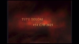 Tupu Toloai #54 c/o 2025