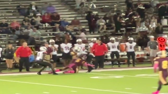 Open field tackle! #classof26 #cb