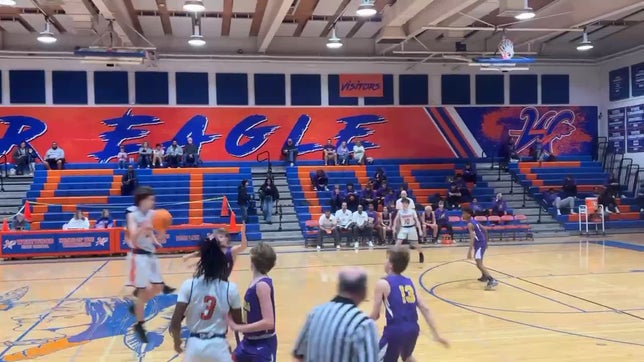 Cole takes it in against a Mesa defense.