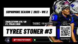 2026 ATH / QB Tyree Stoner - 6'1 175LB - Charlestown (IN) | 2023 WEEK 2 HIGHLIGHTS vs. Brownstown