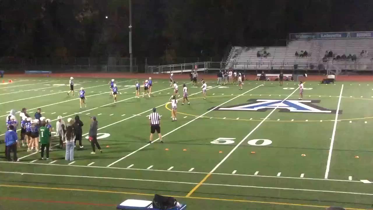 Short pass turns into 50+ yard TD!