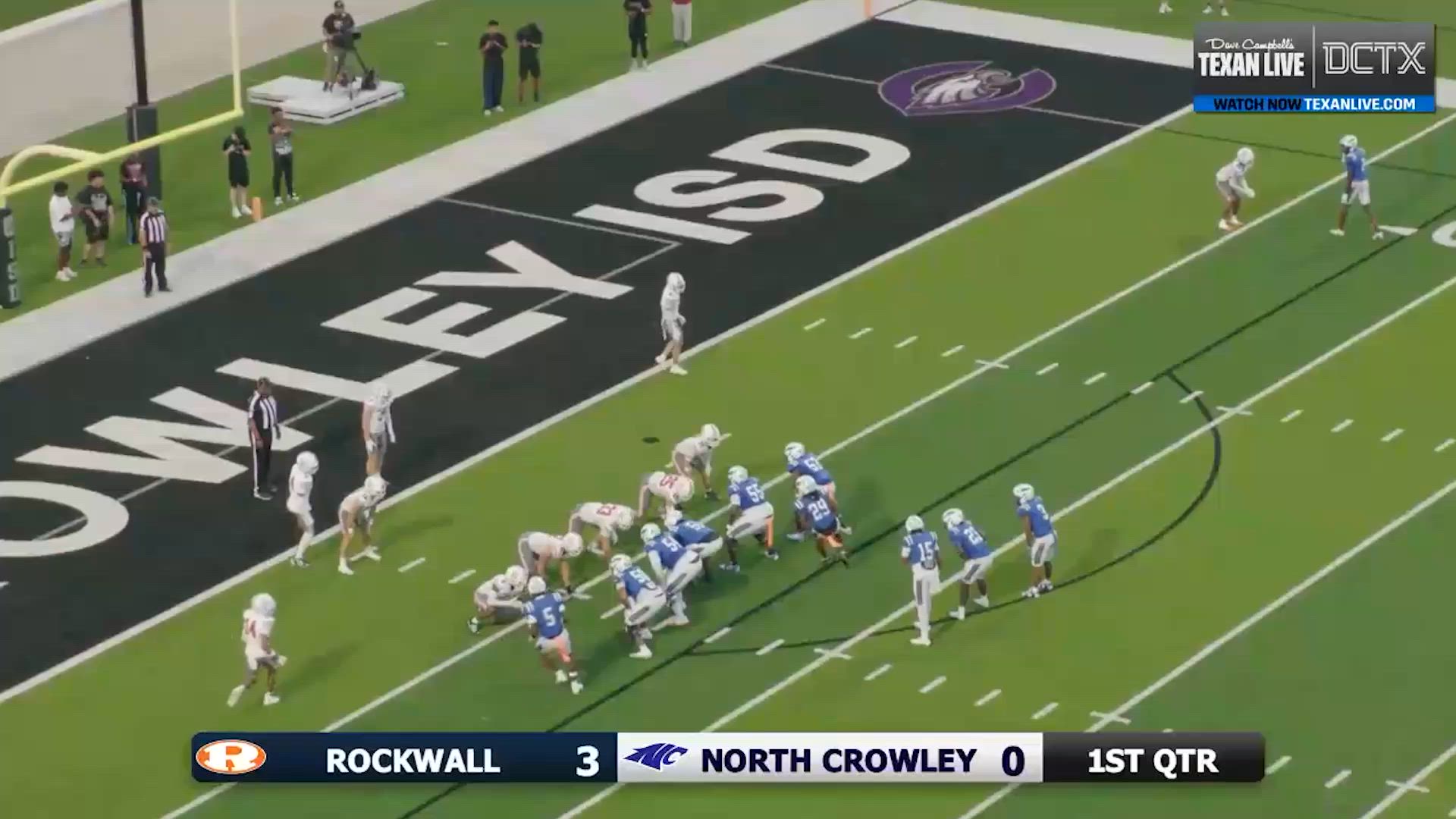 WILD GAME! Rockwall tops North Crowley 37-35