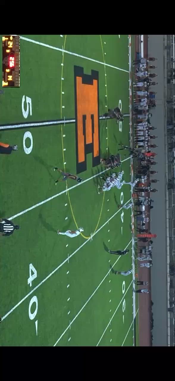 45 yard touchdown run 8-29-25