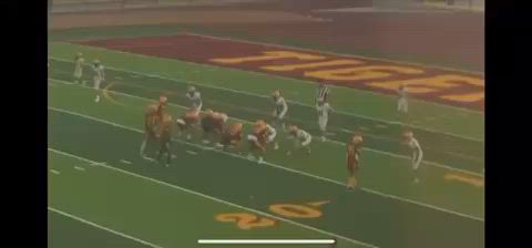 Andrew Loretto rushing touchdown