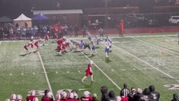 Yelm #10 Parker Myers with the keeper